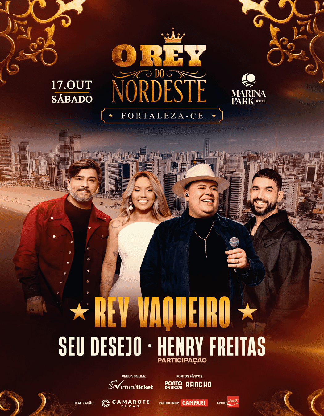 O REY DO NORDESTE - FORTALEZA 2026