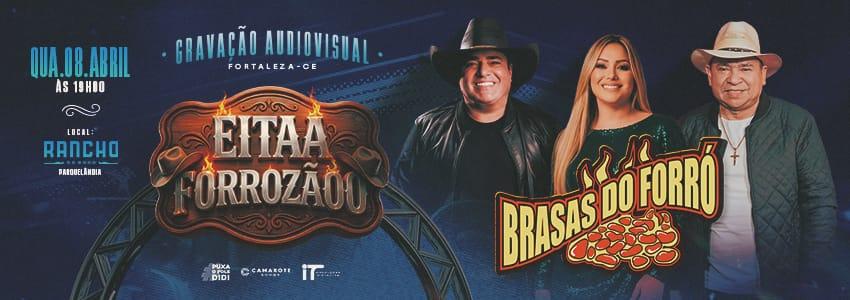 BRASAS DO FORRÓ - GRAVAÇÃO DO EP