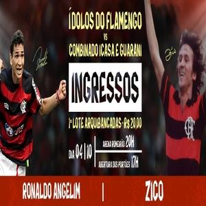 ÍDOLOS FLAMENGO X COMBINADO ICASA & GUARANI