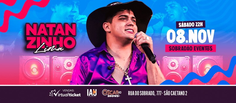 NATANZINHO LIMA EM RIO CLARO